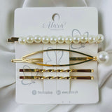 Pearl Hair Pins 4Pcs