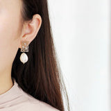 Net Hollow Earrings